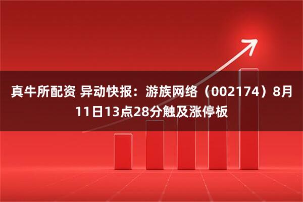真牛所配资 异动快报：游族网络（002174）8月11日13点28分触及涨停板